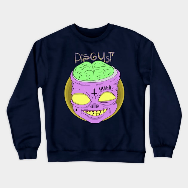 Disgust Crewneck Sweatshirt by Noize228